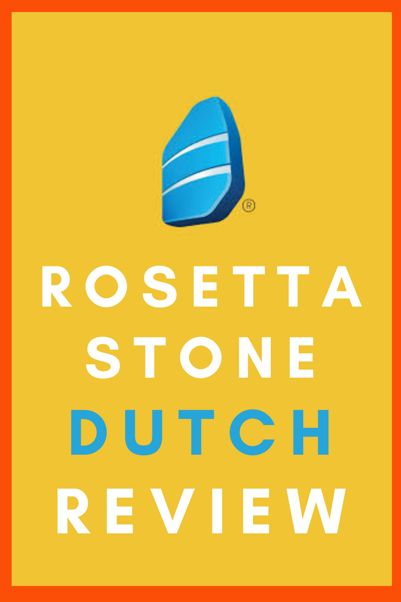 Rosetta Stone Dutch: Is It Worth Your Money? – MostUsedWords