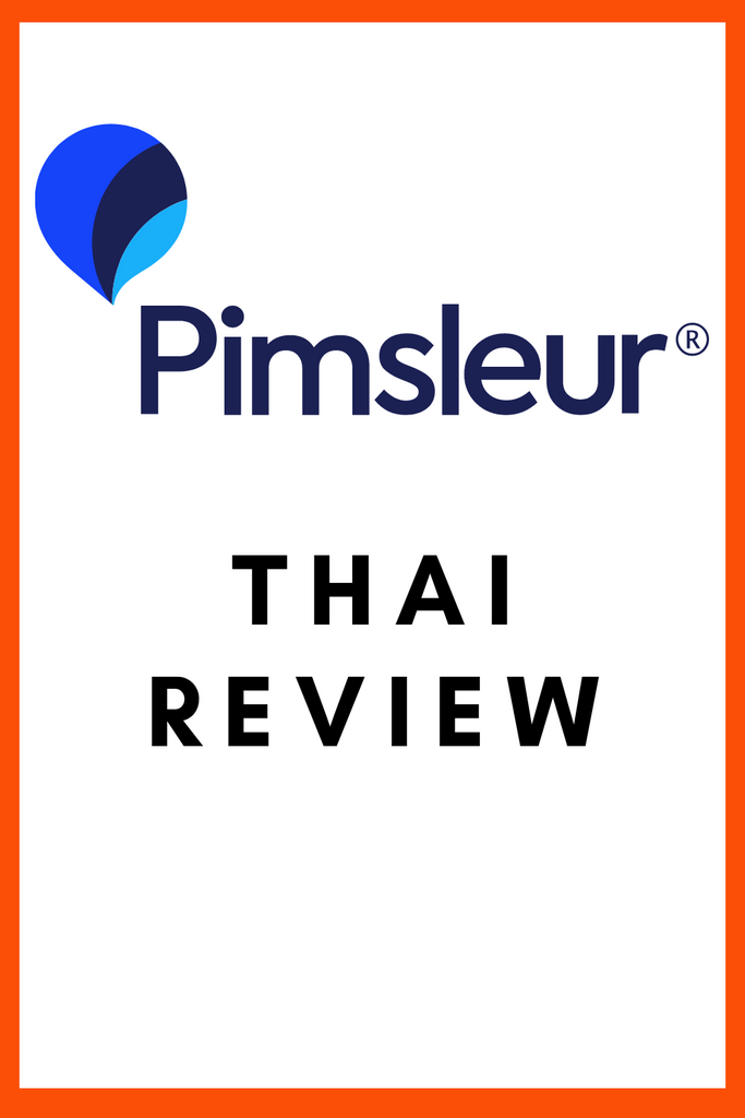 Pimsleur Thai Review