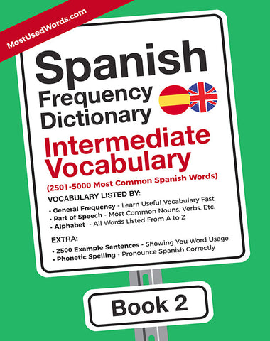 2501-5000 Most Common Spanish Words