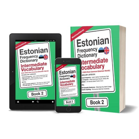 estonian vocabulary list