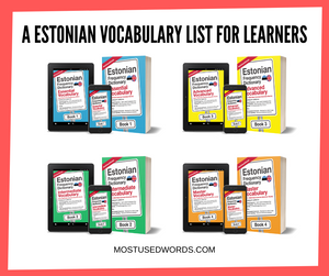 A Estonian Vocabulary List For Learners