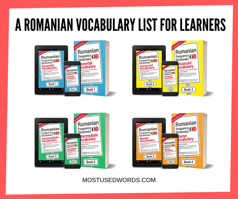 A Romanian Vocabulary List For Learners