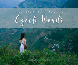 The 3000 Most Common Czech Words