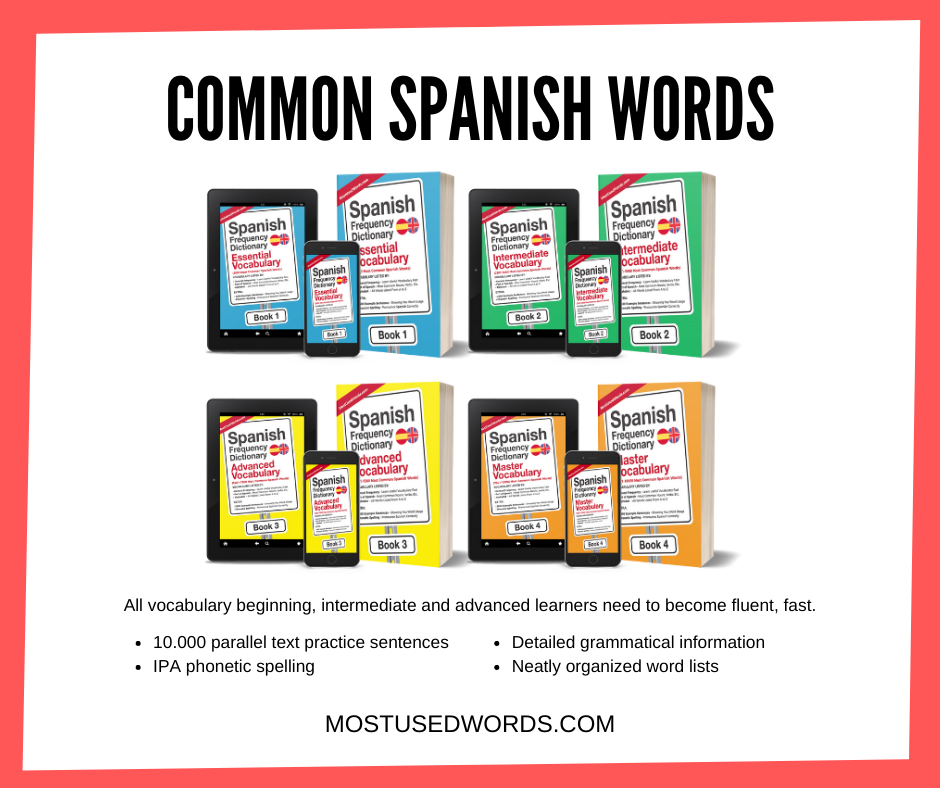 Learn The Most Common Spanish Words