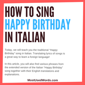 How To Sing Happy Birthday in Portuguese