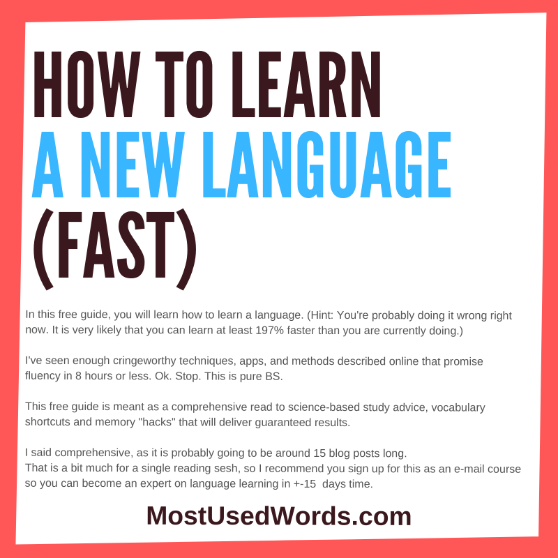 How To Learn New Words While You Write