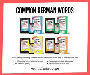 Learn The Most Common German Words