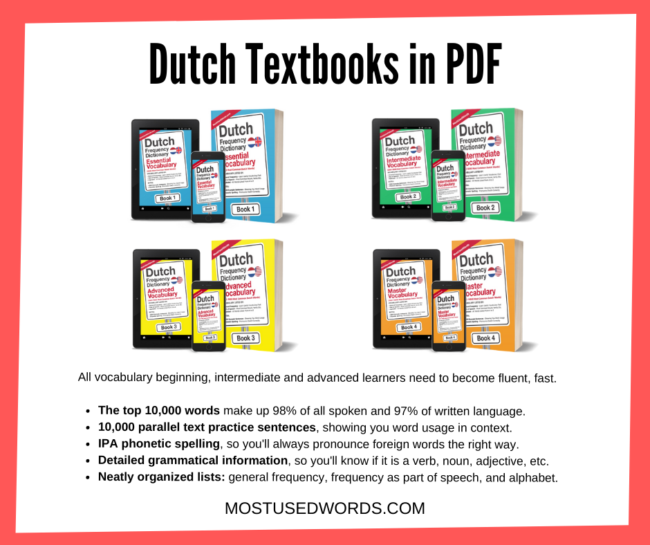 Learning Dutch Through PDF Textbooks – MostUsedWords