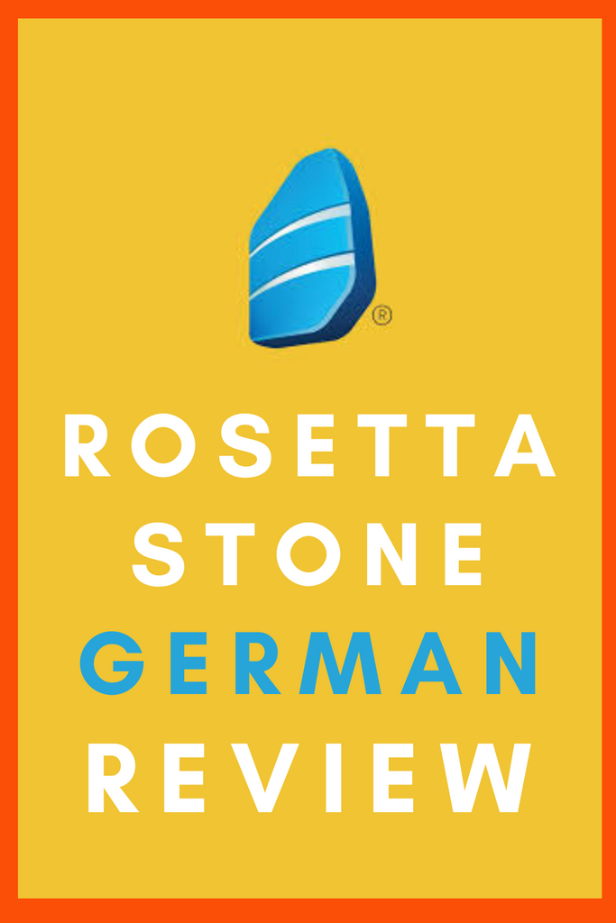 Rosetta Stone German Review