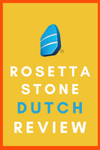 Rosetta Stone Dutch: Is It Worth Your Money?