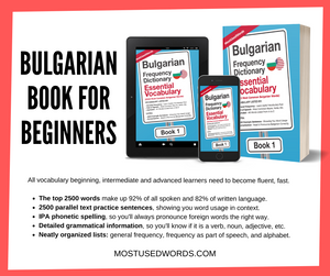 Bulgarian Book For Beginners