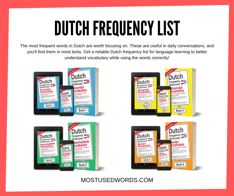 Dutch Frequency List – MostUsedWords