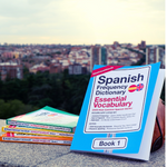 4 Spanish Frequency Dictionaries Set - Top 10000 Most Common Spanish Words