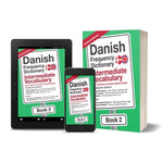Danish Frequency Dictionary 2 - Intermediate Vocabulary 2501-5000 Most Common Danish word list