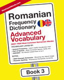 Romanian Frequency Dictionary 3 - Advanced Vocabulary - 5001- 7500 Most Common Romanian WordsMostUsedWordsFrequency Dictionary MostUsedWords