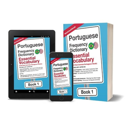 Portuguese Frequency Dictionary - Basic Portuguese Words 